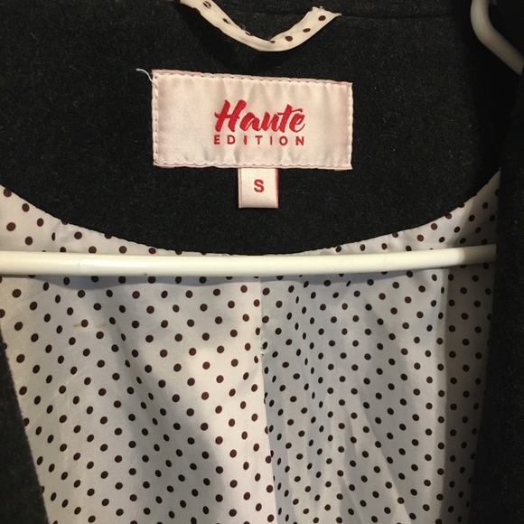 Haute wool blend pea coat - Picture 4 of 5